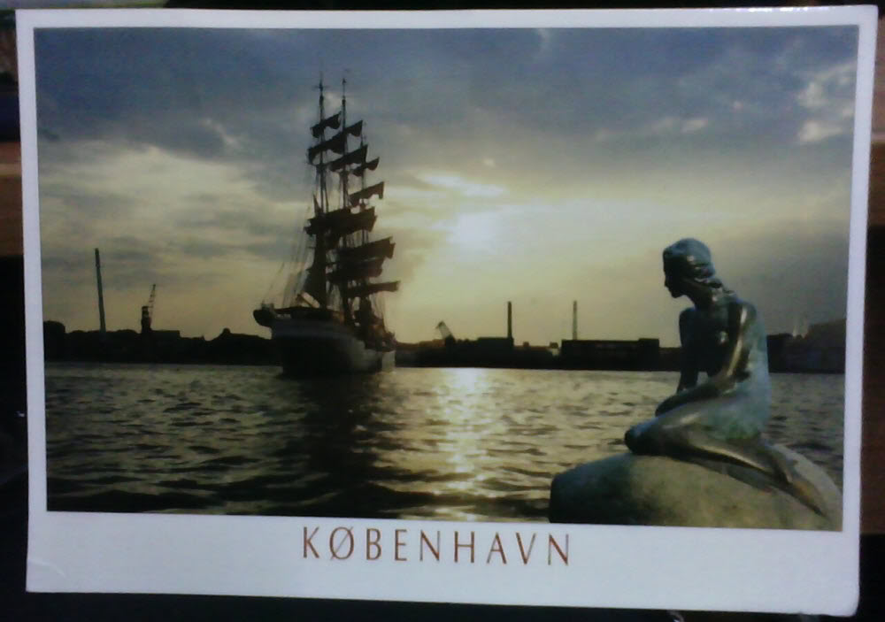 Danmark Kobenhavn Postcard