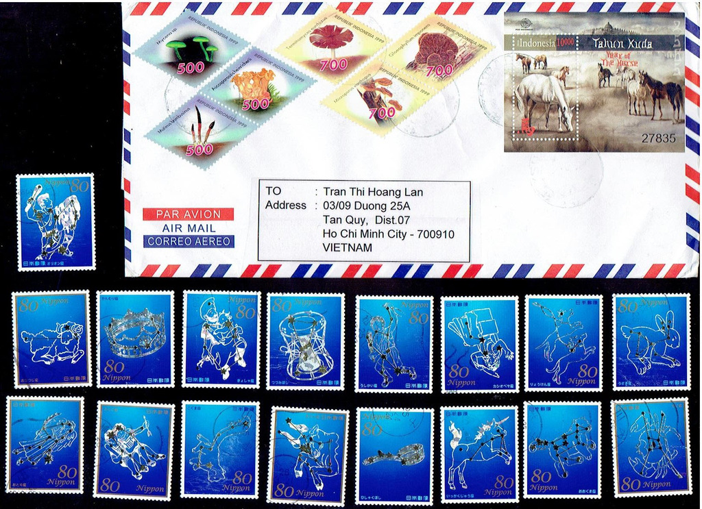 [Indonsia-60139] Used stamp exachange